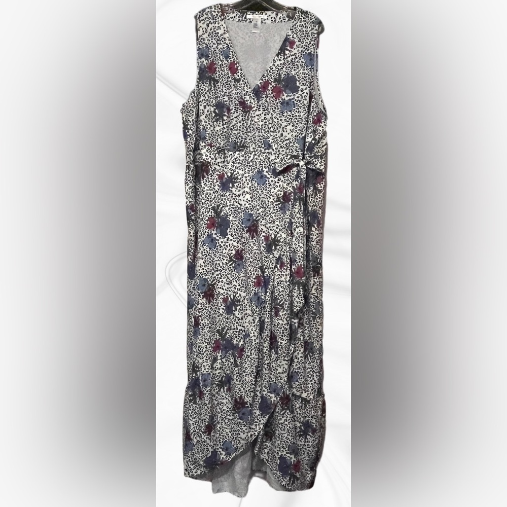 K. Jordan Floral Maxi Dress. Size 3X.
